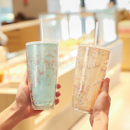 禮品訂造雙層冷飲杯紀念品