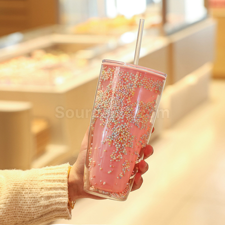 禮品訂造雙層冷飲杯紀念品