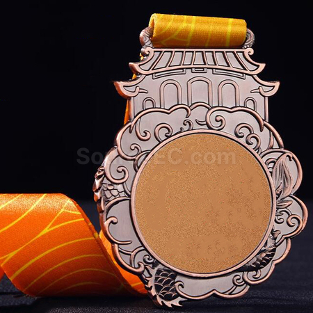 禮品訂造龍金屬獎牌紀念品