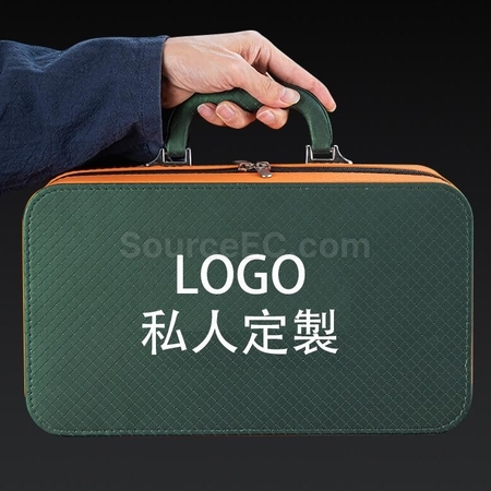 禮品訂造316不鏽鋼大容量茶壺玻璃泡茶杯旅行套裝紀念品