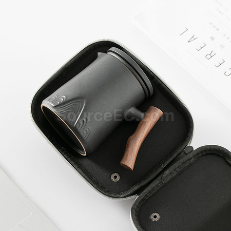 禮品訂造陶瓷泡茶杯紀念品