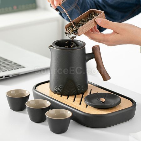 禮品訂造陶瓷泡茶杯紀念品
