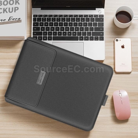 禮品訂造PU折疊通用款超薄防水電腦支架內膽包紀念品