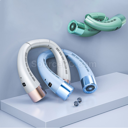 禮品訂造無葉掛脖風扇紀念品