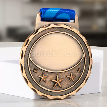 禮品訂造星星金屬獎牌紀念品