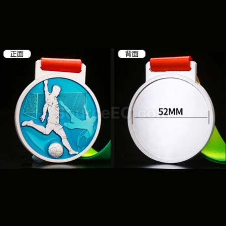 禮品訂造足球金屬獎牌紀念品