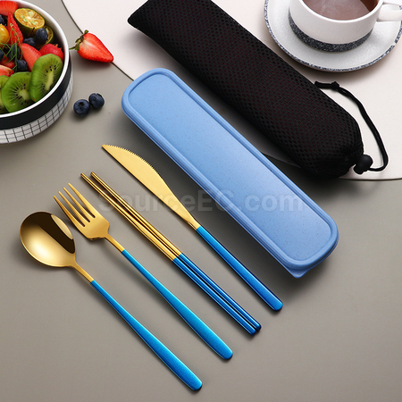 禮品訂造不鏽鋼便攜餐具紀念品