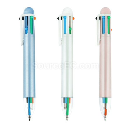 禮品訂造6色廣告筆紀念品