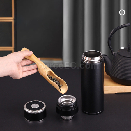 禮品訂造按壓一鍵開啟保溫杯紀念品