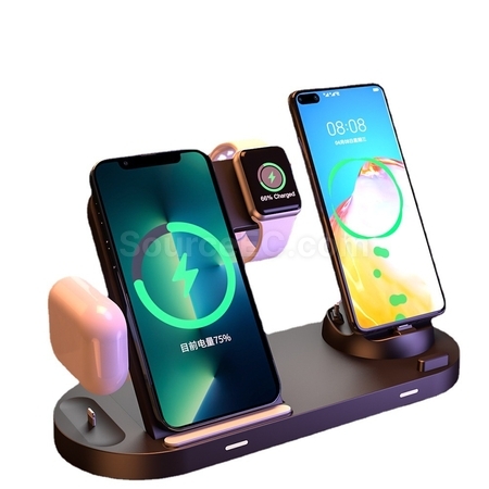 禮品訂造六合一無線充紀念品