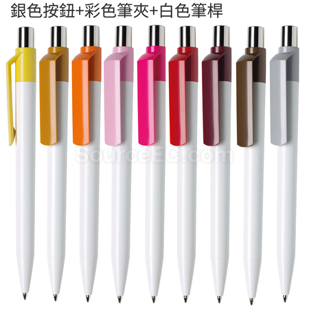 禮品訂造按壓彩色塑膠廣告筆紀念品