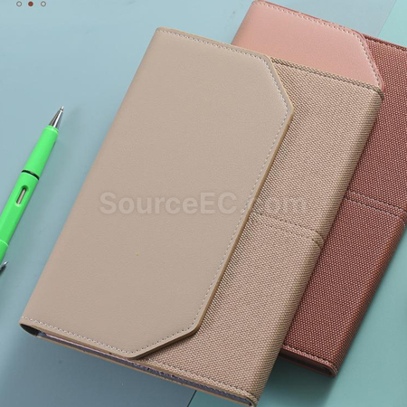 禮品訂造三摺PU 筆記本紀念品
