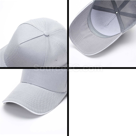 禮品訂造間色5片棉質棒球帽紀念品