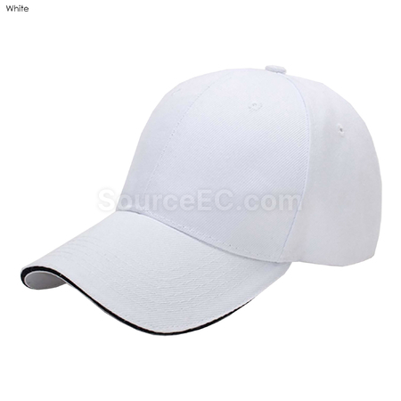 禮品訂造間色6片兒童棒球帽紀念品