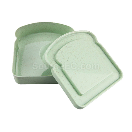 禮品訂造竹纖維三文治便當盒紀念品