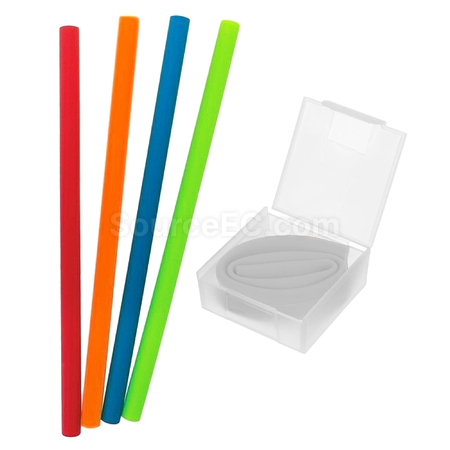 禮品訂造矽膠吸管紀念品