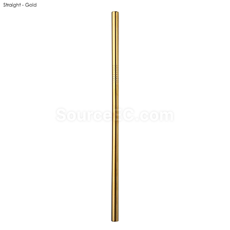 禮品訂造不銹鋼吸管8MM x 215MM紀念品