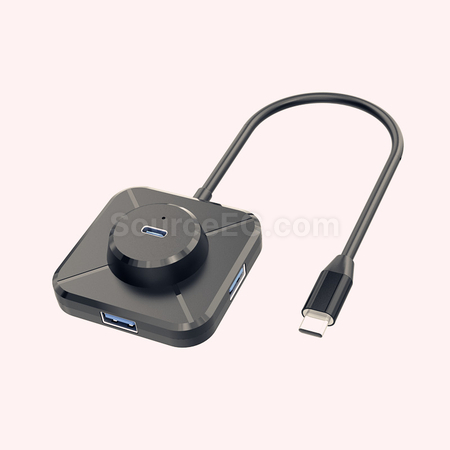 禮品訂造Type-C一拖六無線充紀念品