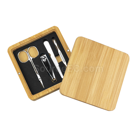 禮品訂造竹製美甲套裝紀念品