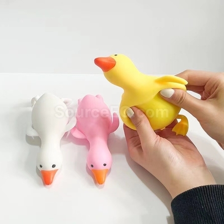 禮品訂造大白鵝減壓玩具紀念品