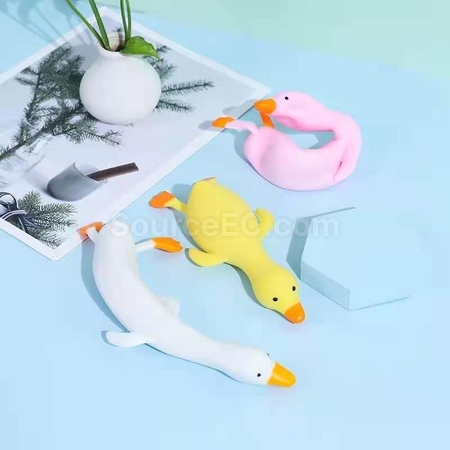 禮品訂造大白鵝減壓玩具紀念品