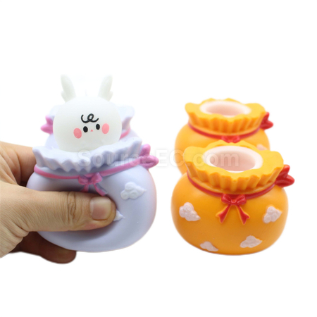 禮品訂造福袋兔子減壓玩具紀念品