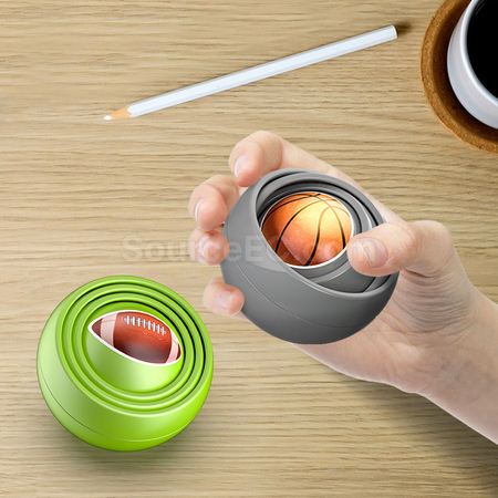禮品訂造3D無限翻轉減壓球紀念品
