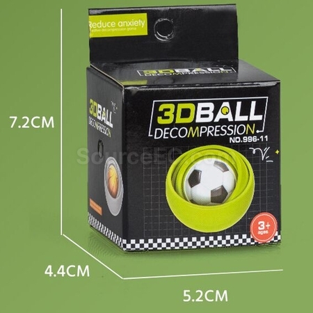 禮品訂造3D無限翻轉減壓球紀念品