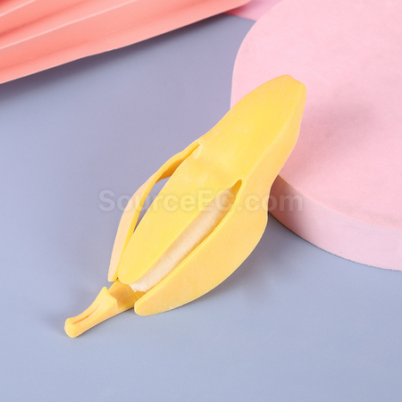 禮品訂造仿真剝皮香蕉減壓玩具紀念品