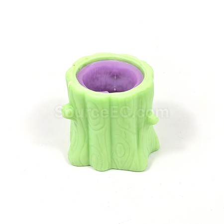 禮品訂造樹樁松鼠減壓玩具紀念品