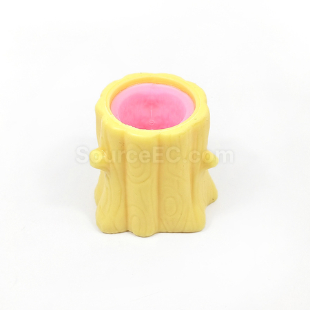 禮品訂造樹樁松鼠減壓玩具紀念品
