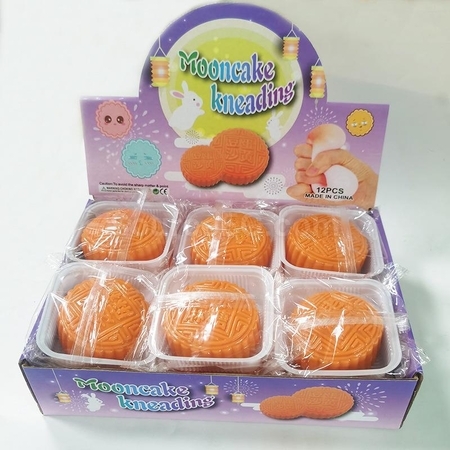 禮品訂造仿真中秋月餅減壓玩具紀念品