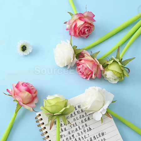 禮品訂造創意花朵廣告筆紀念品