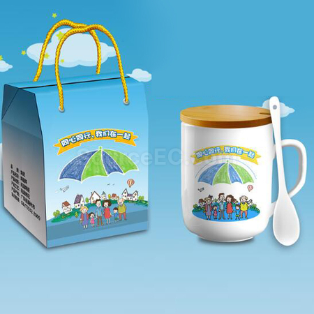 禮品訂造陶瓷杯套裝紀念品