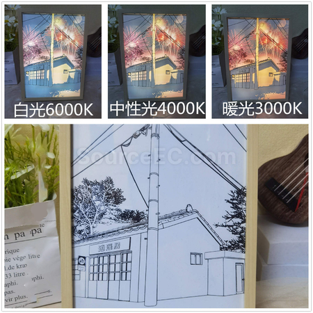 禮品訂造創意發光畫紀念品