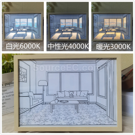 禮品訂造創意發光畫紀念品