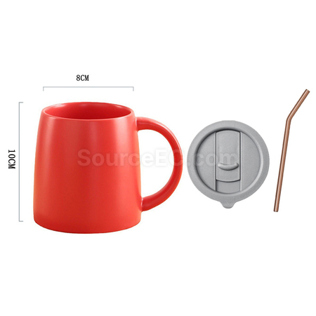 禮品訂造帶蓋陶瓷杯紀念品