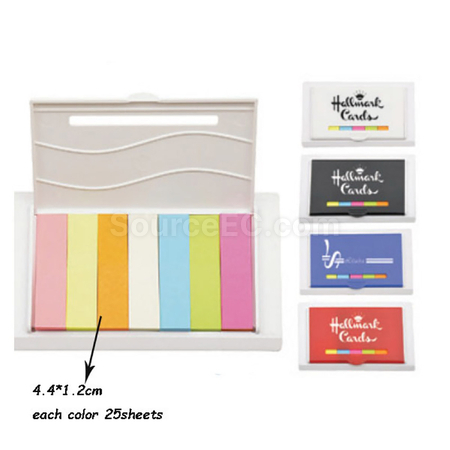 禮品訂造七色Memo盒紀念品