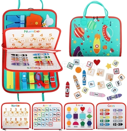 禮品訂造活頁毛氈早教板紀念品