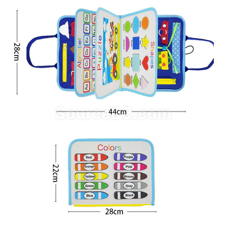 禮品訂造活頁毛氈早教板紀念品