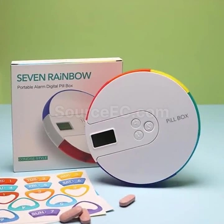 禮品訂造便攜式計時藥盒紀念品