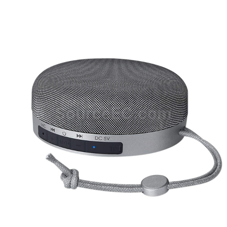 禮品訂造圓形便攜藍牙音響紀念品