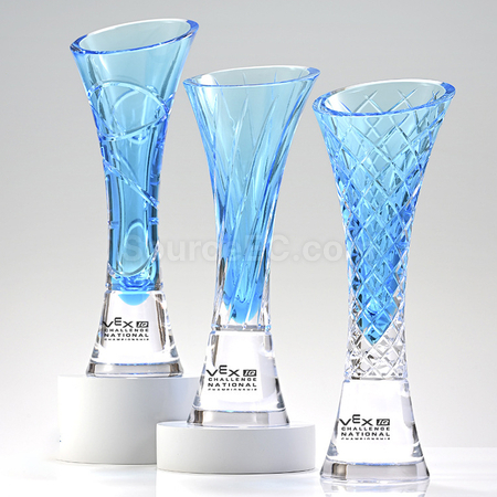 禮品訂造火炬水晶獎座紀念品