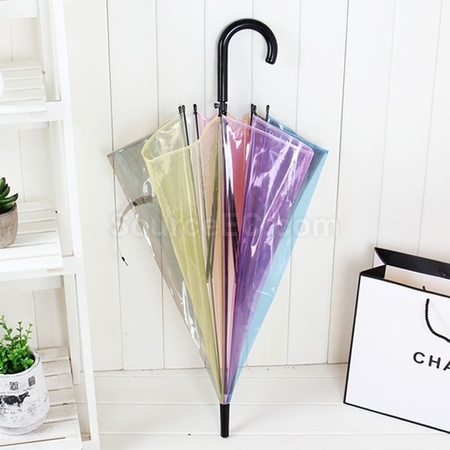 禮品訂造透明彩虹雨傘紀念品