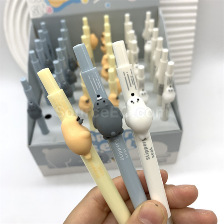 禮品訂造可愛按壓中性筆紀念品