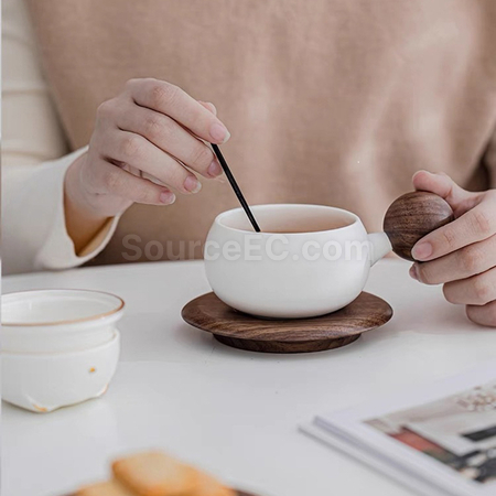 禮品訂造招財貓陶瓷杯紀念品