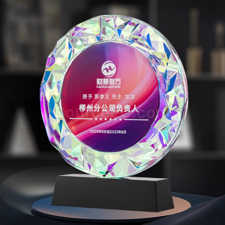 禮品訂造水晶獎座紀念品