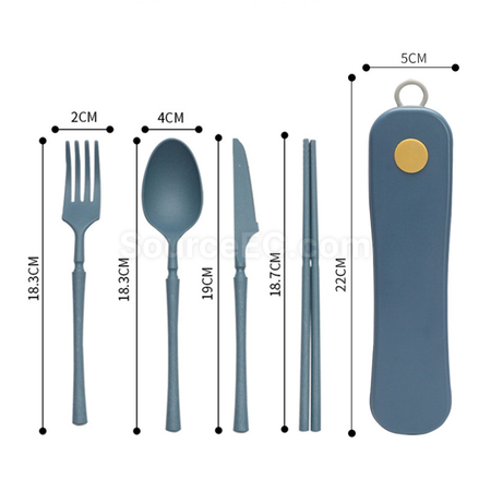 禮品訂造麥稈餐具套裝紀念品