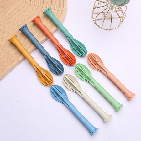 禮品訂造麥稈餐具套裝紀念品