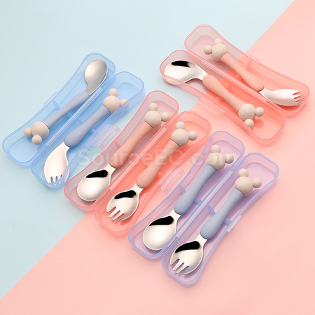 禮品訂造兒童便攜可重用餐具紀念品